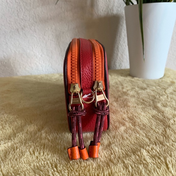 Coach Bags Coach F77682 Vale Double Zipper Crossbody Pouch Poshmark